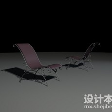 办公室躺椅3d模型下载