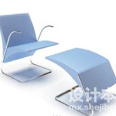 休闲椅子3d模型下载