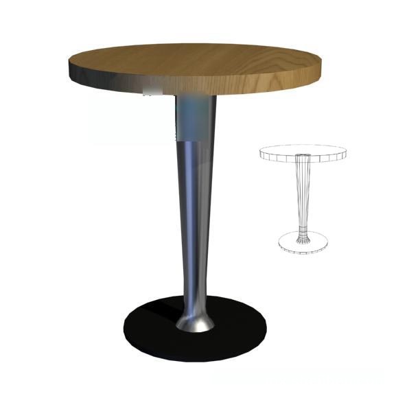 咖啡桌3d模型下载