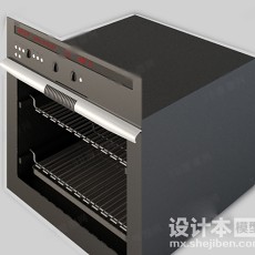 电烤箱3d模型下载