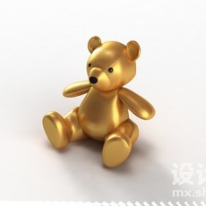玩具熊3d模型下载