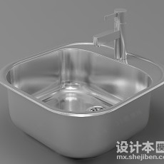 洗菜池3d模型下载