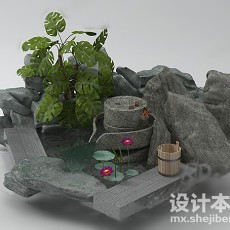 景观3d模型下载