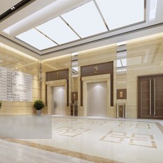办公楼电梯走廊3d模型下载