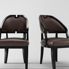 新古典家居椅3d模型下载
