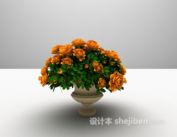 植物花卉3d模型下载