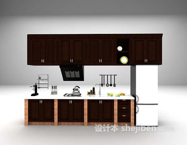 厨房用具max3d模型下载