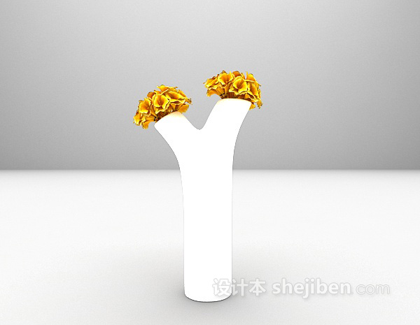 创意花瓶3d模型下载