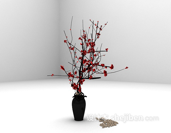 设计本装饰树木3d模型下载