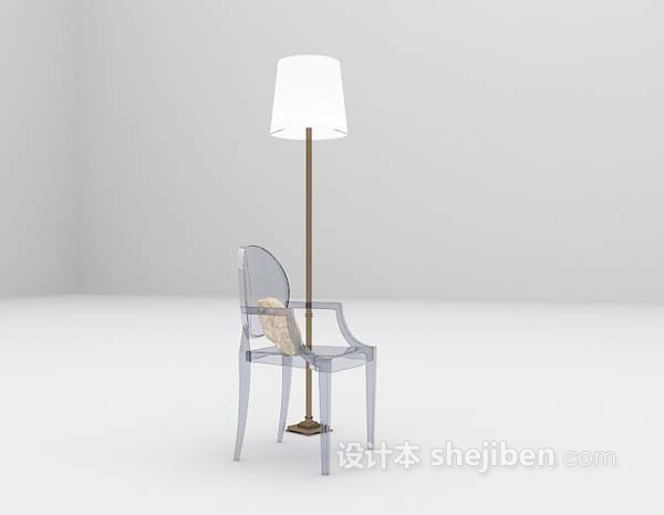 现代风格椅子3dmax模型下载