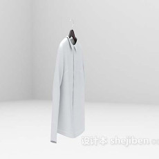 白色衬衫3d模型下载