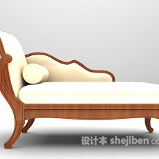 贵妃椅3d模型下载