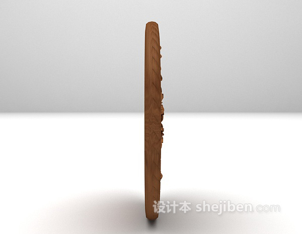 木雕摆设3d模型下载