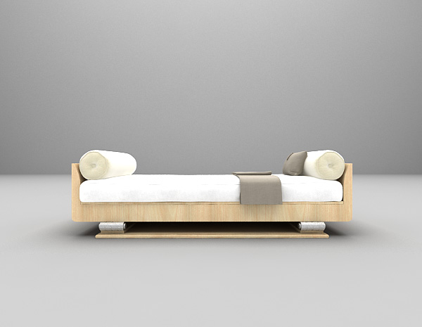 多人沙发床3d模型下载
