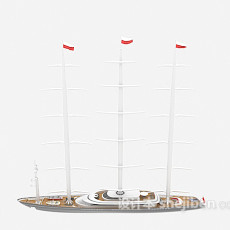 帆船免费3d模型下载