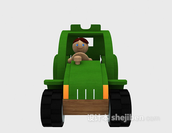玩具小车3d模型下载