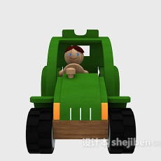 玩具小车3d模型下载