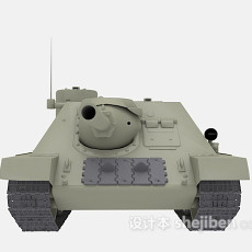 轻型的坦克3d模型下载