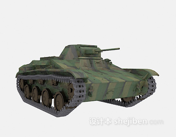 坦克武器模型3d免费下载