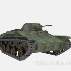 坦克武器免费3d模型下载
