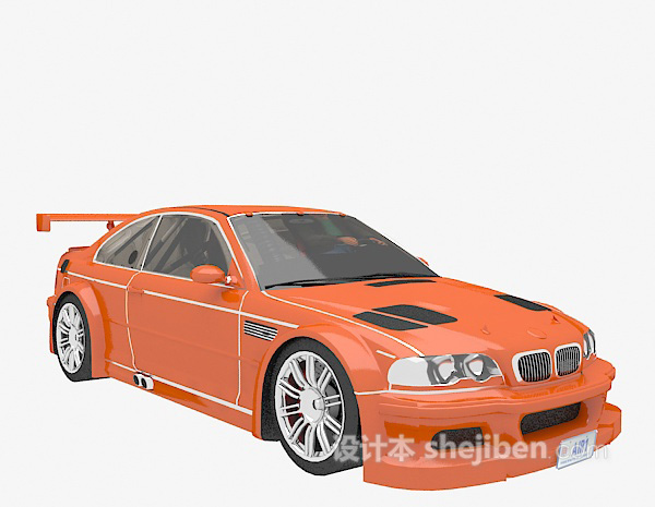 设计本汽车3d模型下载
