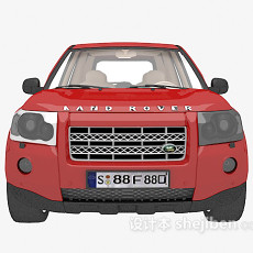 红色大空间汽车3d模型下载