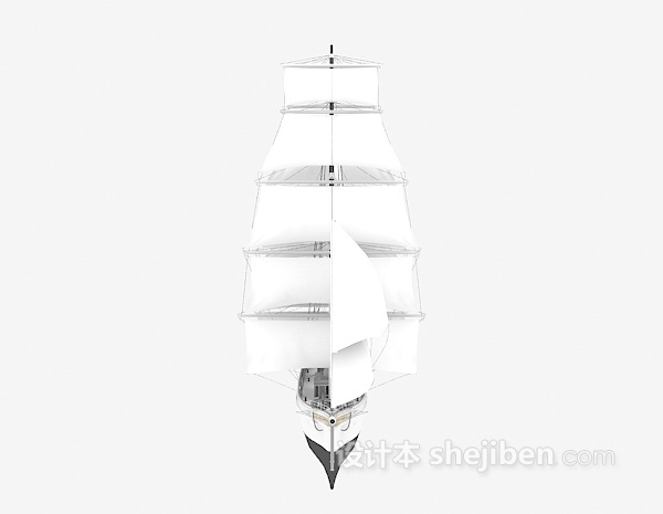 免费帆船模型下载