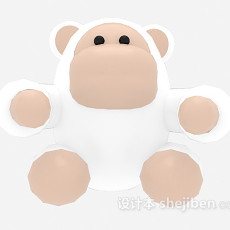 小猴玩具3d模型下载