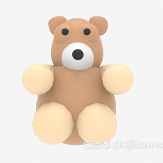 儿童玩具熊3d模型下载