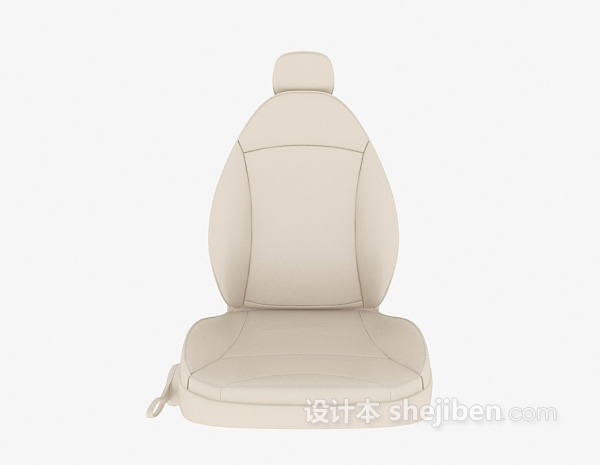 单个汽车座椅3d模型下载