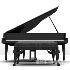 大钢琴3d模型下载