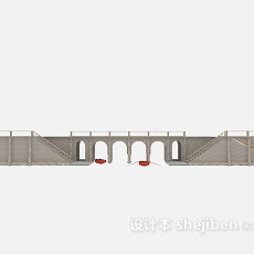 古代桥梁3d模型下载