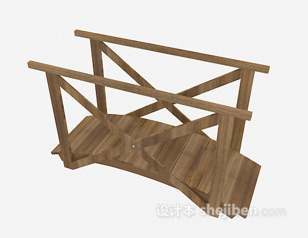 木桥模型下载