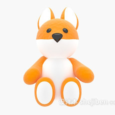 儿童动物玩具小松鼠3d模型下载