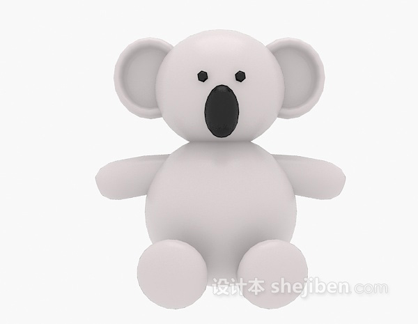 儿童玩具熊模型