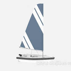 帆船游艇3d模型下载