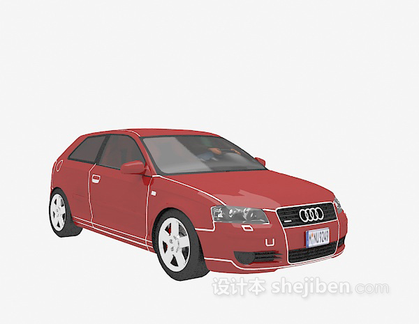 设计本汽车3d模型下载