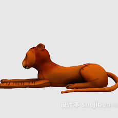 儿童玩具老虎3d模型下载