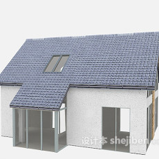 农村现代住宅3d模型下载