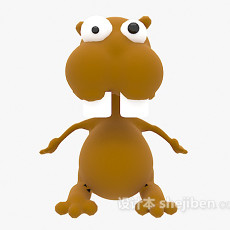 儿童玩具松鼠3d模型下载