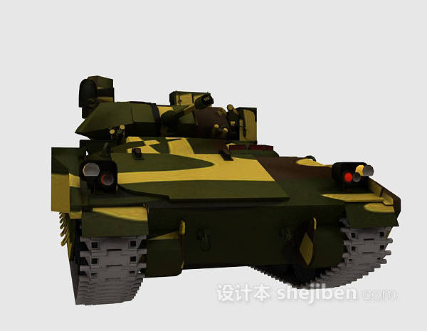 免费坦克军事装备3d模型下载