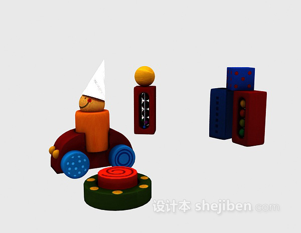 儿童益智玩具模型 3d模型下载