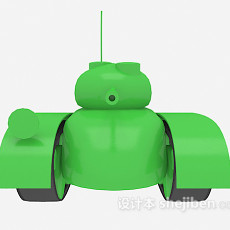 儿童玩具小坦克 3d模型下载