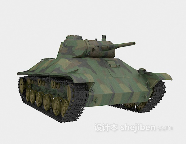 3d坦克模型免费下载