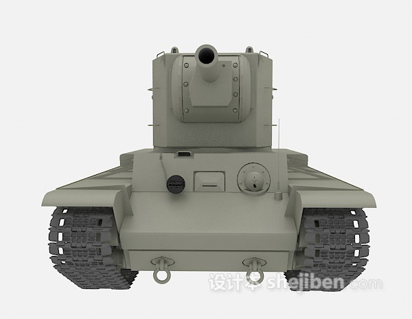 军事坦克模型 3d模型下载