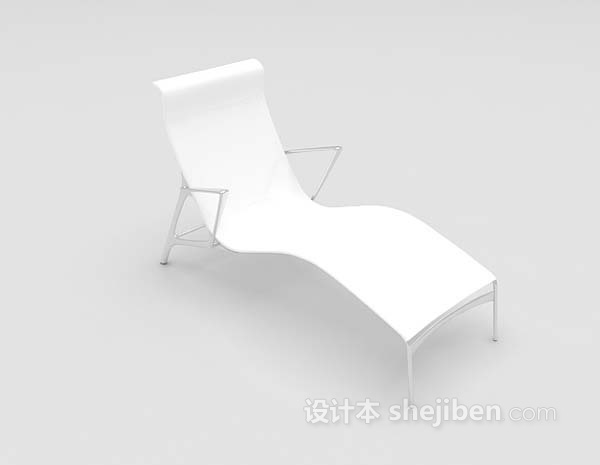室外休闲椅模型下载