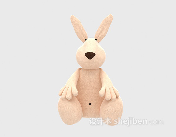 儿童玩具袋鼠模型 3d模型下载