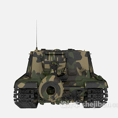 霸气的坦克免费3d模型下载