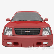 红色私家车喜3d模型下载