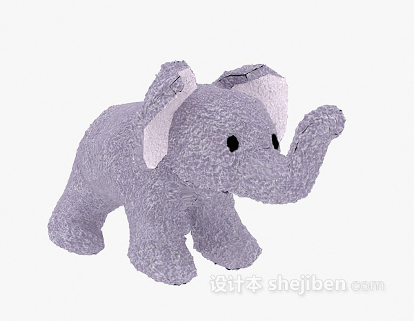 儿童动物玩具大象3d模型下载